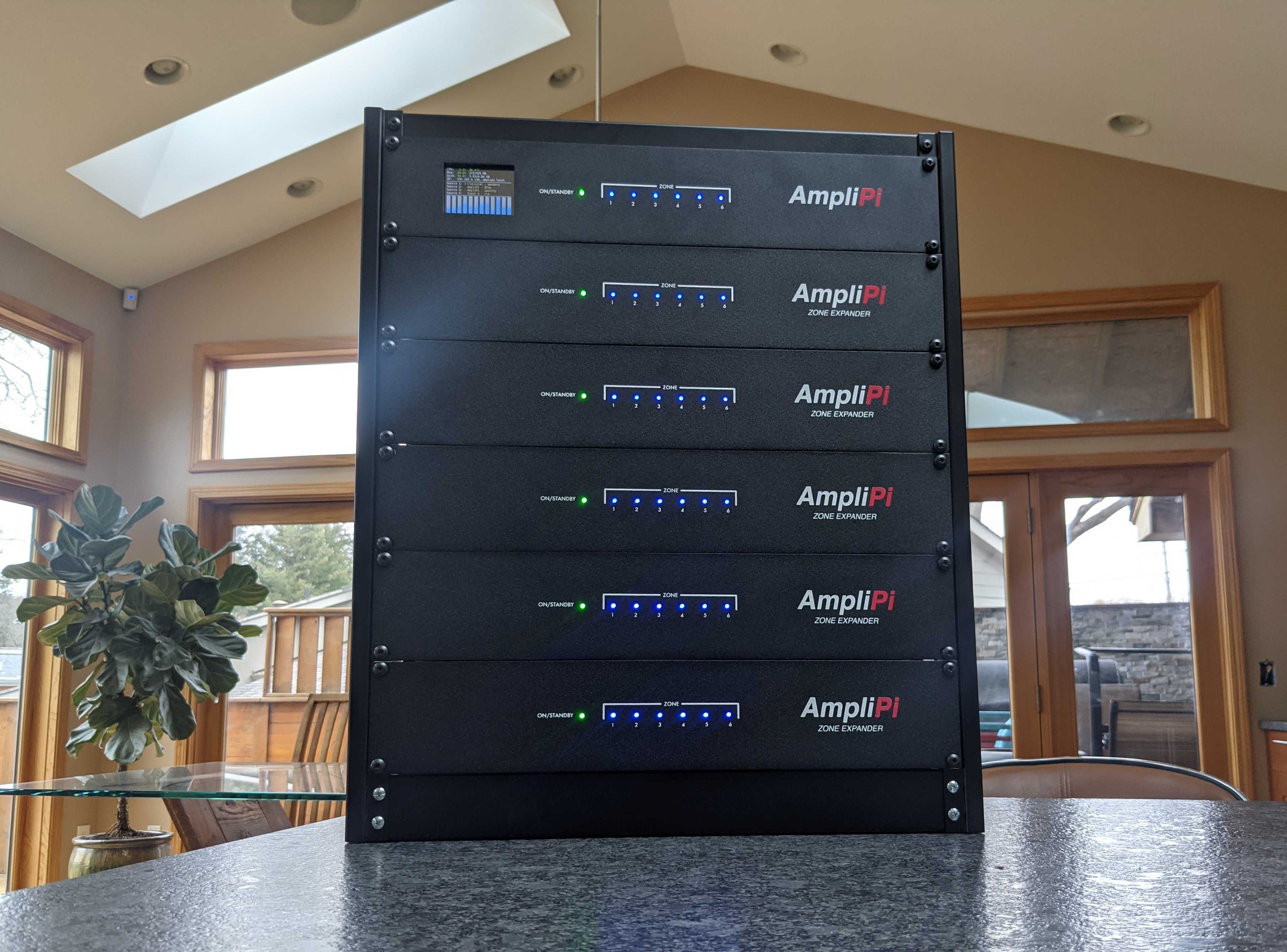 Main and 5 expanders