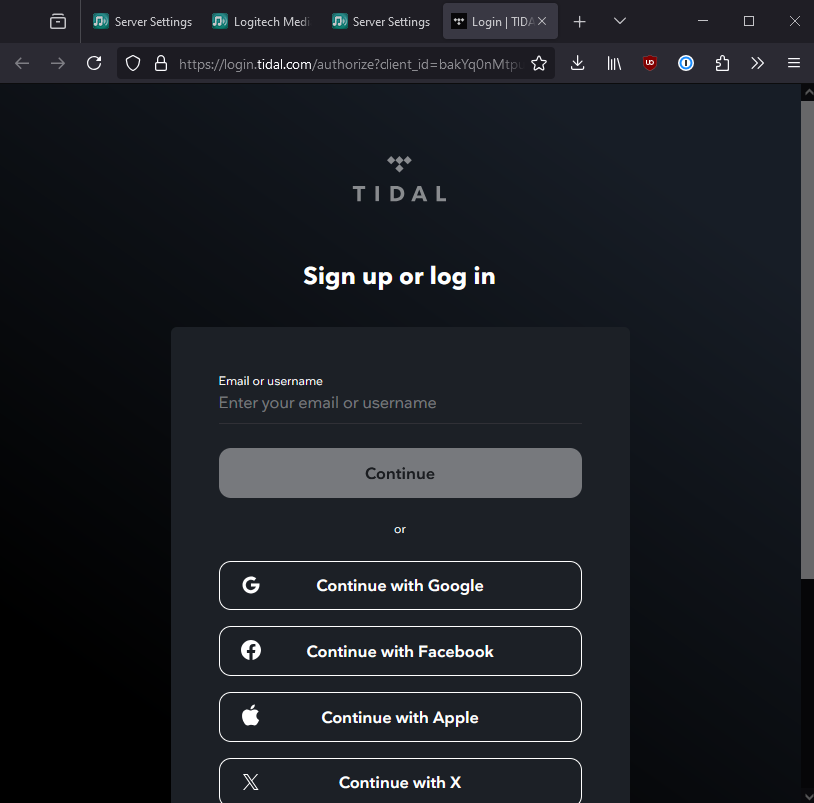 TIDAL Authorization